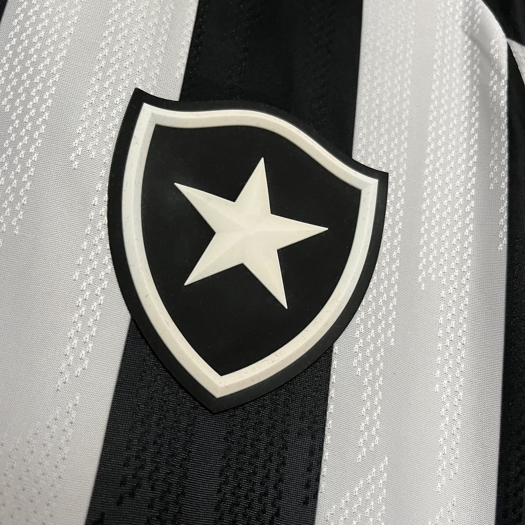 Camisa Botafogo Titular 25/26 - Preto e Branco