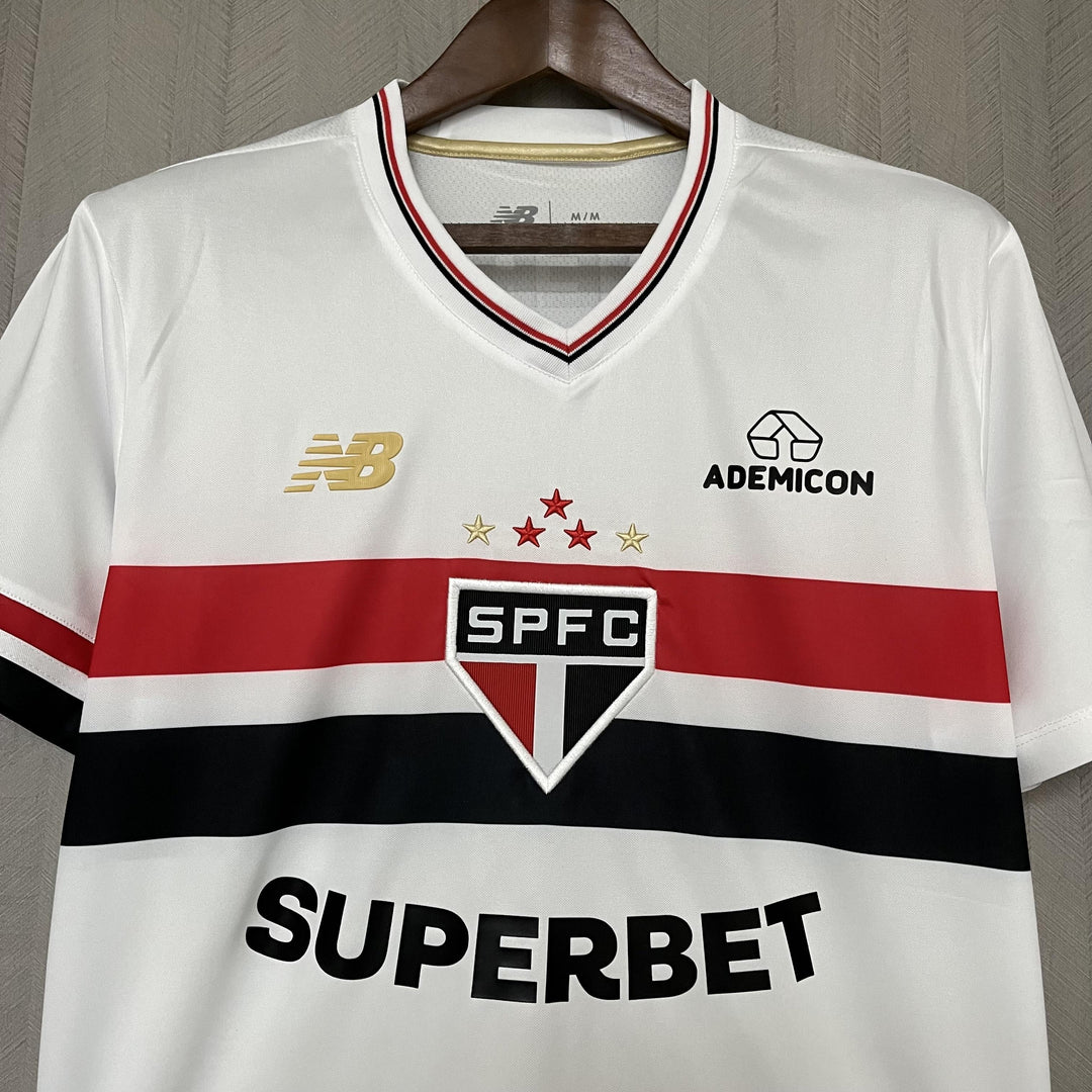 Camisa São Paulo Titular 25/26 - Branca