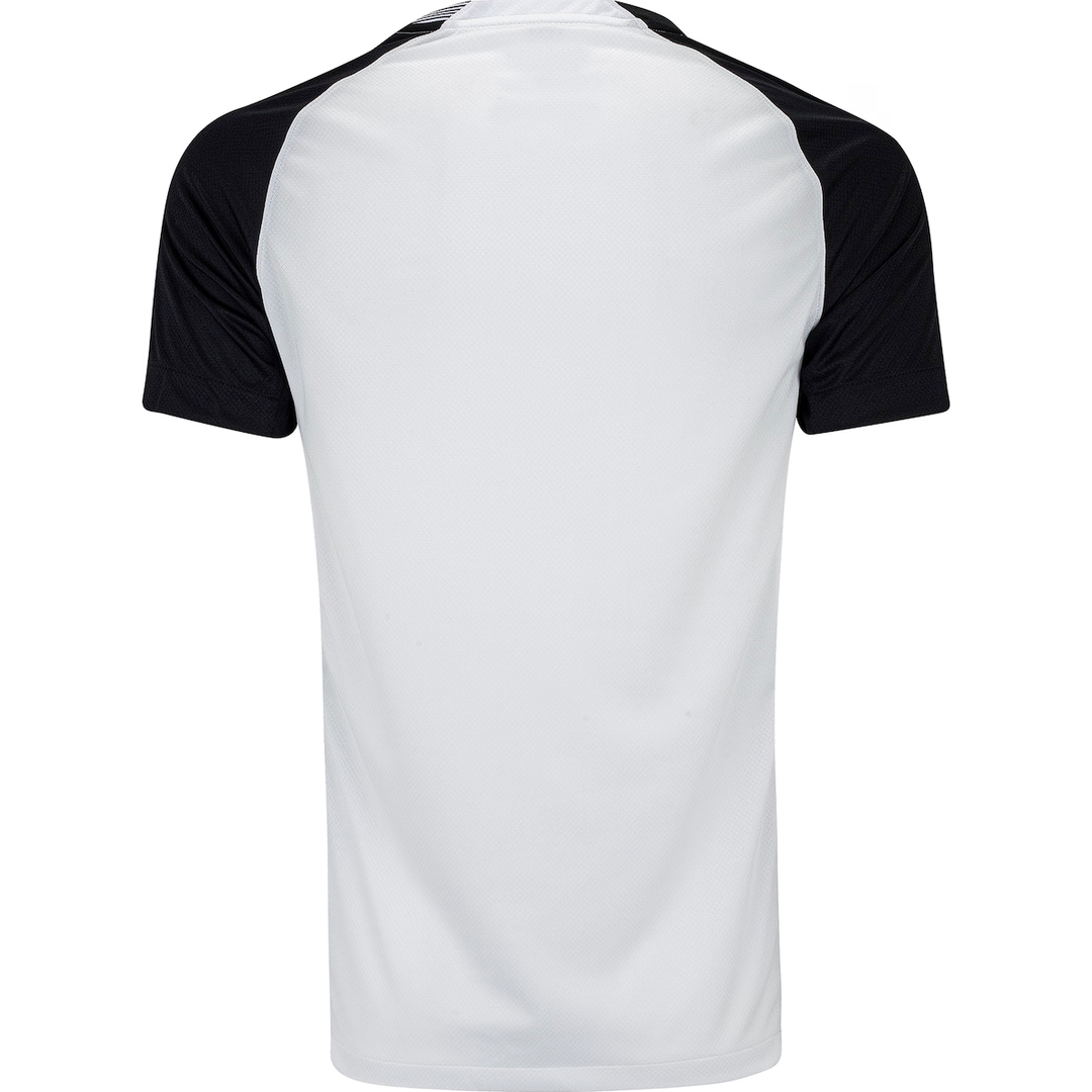 Camisa Corinthians Titular 25/26 - Branco e Preto