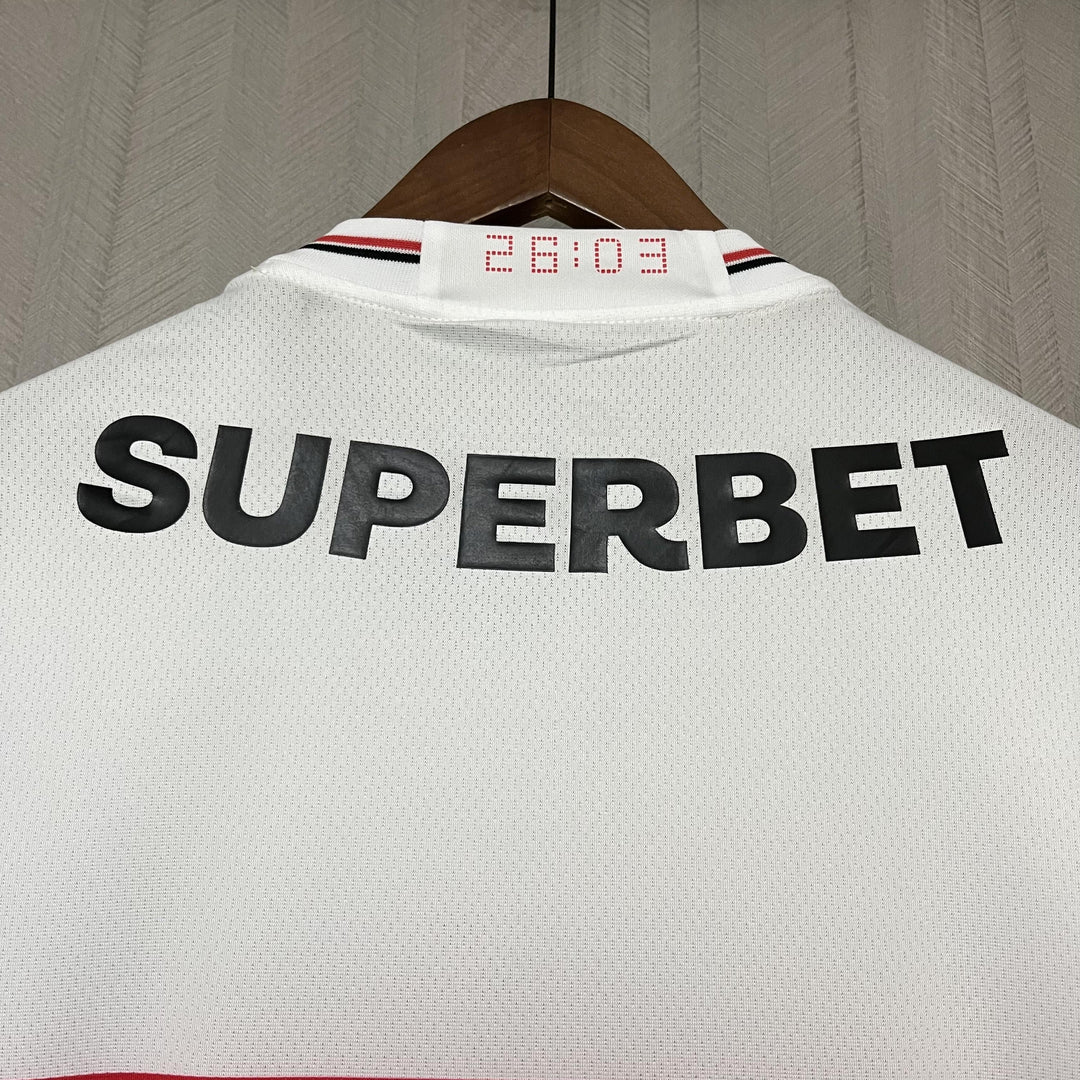 Camisa São Paulo Titular 25/26 - Branca